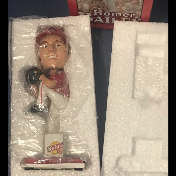 Homer Bailey Reds baseball bobblehead - Picture 10 of 16